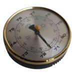 Analog Barometre – Pirinç Çerçeveli Duvar Tipi Hava Basıncı Ölçer